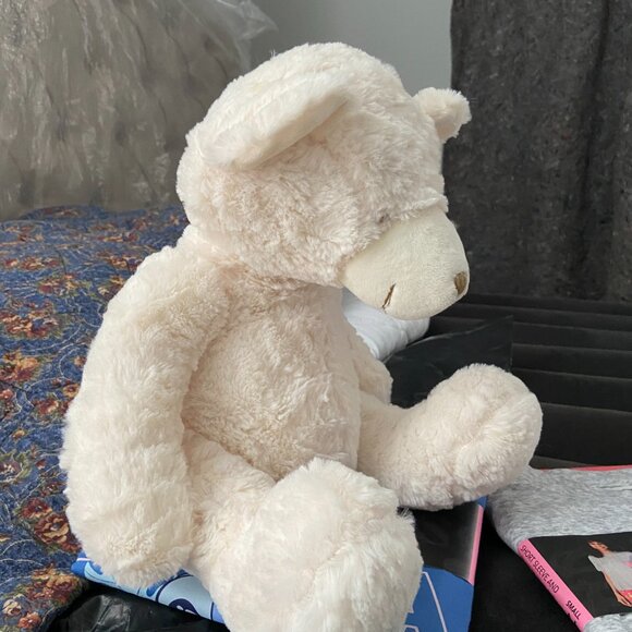 Plush Bear, Teddy Bear,  Stuffed  Animal Bear, Apple Sauce - Picture 4 of 5